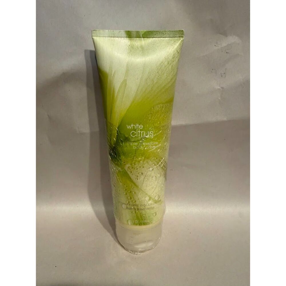 Bath & Body Works retired White Citrus Triple Moisture Body Cream